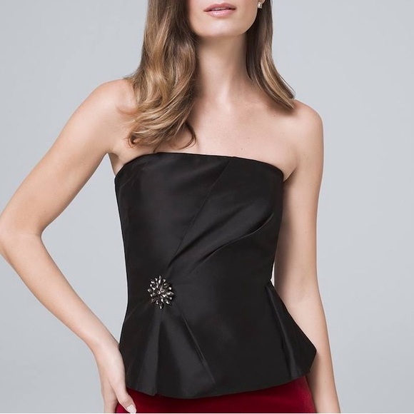 White House Black Market Tops - WHBM Black Corset Top